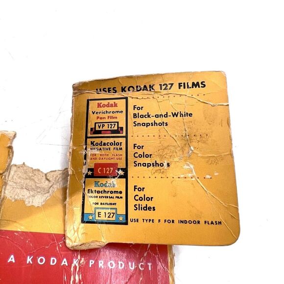 Vintage 1957 Kodak Brownie Starflex Camera with Dakon Lens - Picture 14 of 14